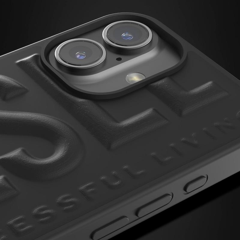 DIESEL 送料無料 ディーゼル iPhone ケース 3Dロゴ ポリウレタン