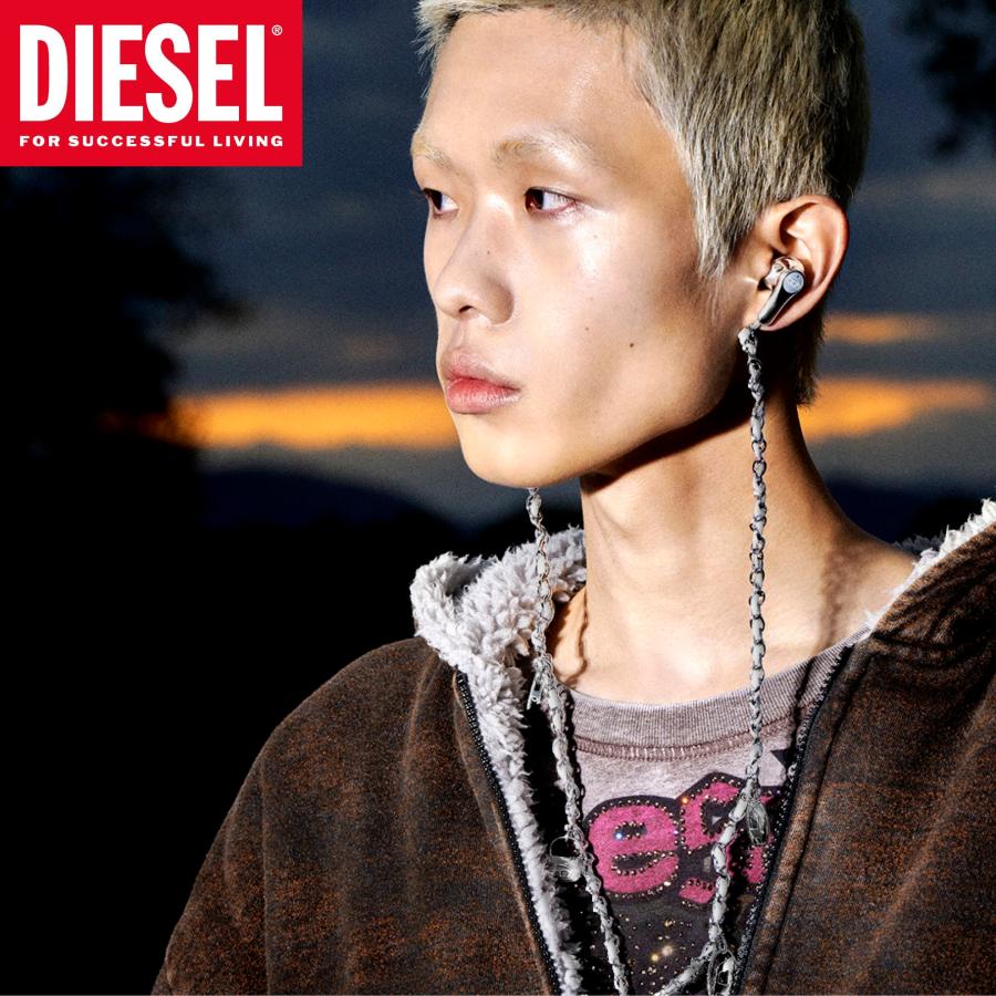 【送料無料】DIESEL ディーゼル イヤホン 有線 カナル型 HIFI音質 ANC 内臓マイク 通話可能 ハイレゾ クリア通話 音量調節 ステレオ チャーム おしゃれ ブランド |  | 05