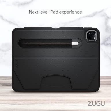 ZUGU iPad Pro 12.9 ケース 2021 第5世代 極薄 落下衝撃保護 10段階