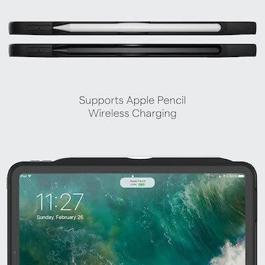 ZUGU iPad Pro 12.9 ケース 2021 第5世代 極薄 落下衝撃保護 10段階