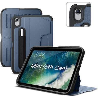 【極美品】ZUGU iPad Mini ケース (第6世代 & 第7世代) ZUGU iPad Mini ケース 2021 第6世代 極薄 落下衝撃保護 7段階