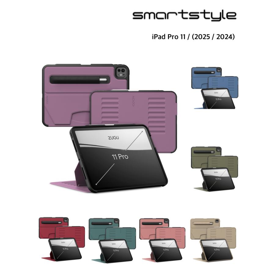 日本正規販売店 ZUGU iPad Pro 11 インチ ケース M5 / M4 2025 2024 8