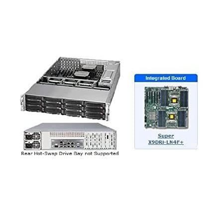 特別価格Supermicro SSG-6027R-E1CR12N 2U SuperStorage Server with X9DRi-LN4F+ Mother好評販売中 マザーボード