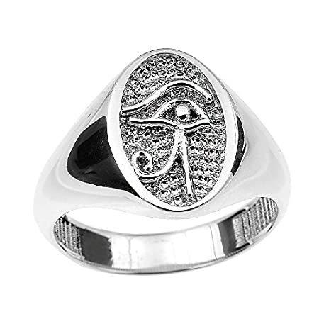 【正規取扱店】 Eye Silver Sterling 925 Crosses Ankh 特別価格Egyptian of 7)好評販売中 (Size Ring Horus 指輪