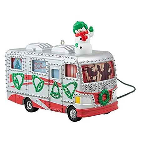 新品入荷 Christmas 2016 Hallmark Ornaments Camper Christmas Crazy オブジェ、置き物