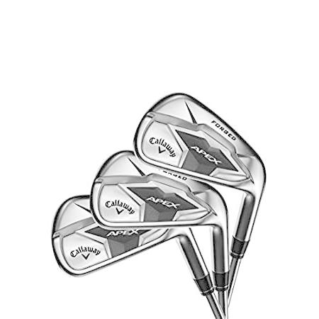 Callaway Golf 2019年モデル APEX アイアン7本セット (男性用、左利き、シャフト: True Temper Elevate 95 その他ゴルフ用品