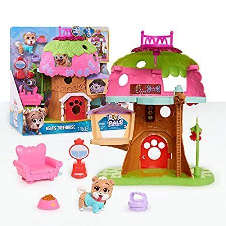 Puppy Dog Pals Keia's Treehouse 2-Sided Playset, Includes 7 Pieces, by Just トイストーリー