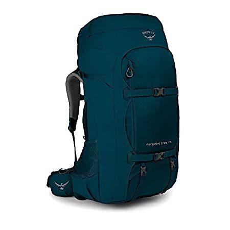 お手頃価格 特別価格Osprey Farpoint Trek 75 Men's Travel Backpack, Petrol Blue好評販売中 バックパック、ザック