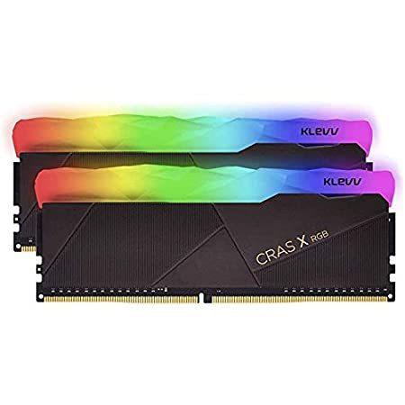 激安通販 16GB RGB X CRAS 特別価格KLEVV (2 SK好評販売中 CL18 3600MHz PC4-28800 UDIMM Gaming DDR4 8GB) x メモリー