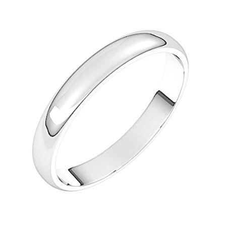 【超ポイントバック祭】 特別価格Solid 8.5好評販売中 Size - Traditional Plain Classic Ring Band Wedding 3mm Palladium 指輪