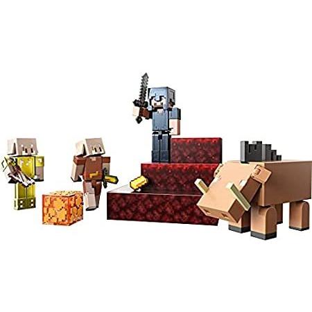 価格交渉OK送料無料 無料発送 Minecraft Crimson Forest Conquest Story Pack Figures Accessories and Paper comentage.com comentage.com