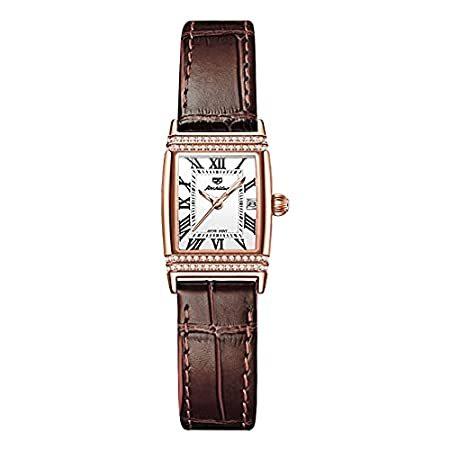 人気メーカー・ブランド Elegant Watch Women Square Watches Lady and Fashion Watches Diamond Luxury 腕時計
