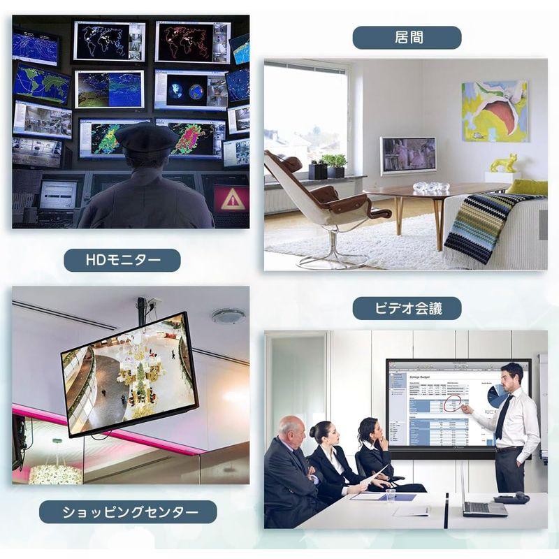 TVI/CVI/AHD to HDMI 変換アダプター 4K 720P 1080P 3MP 4MP 5MP 8MP BNC to HDMIビ｜smaruko2｜04