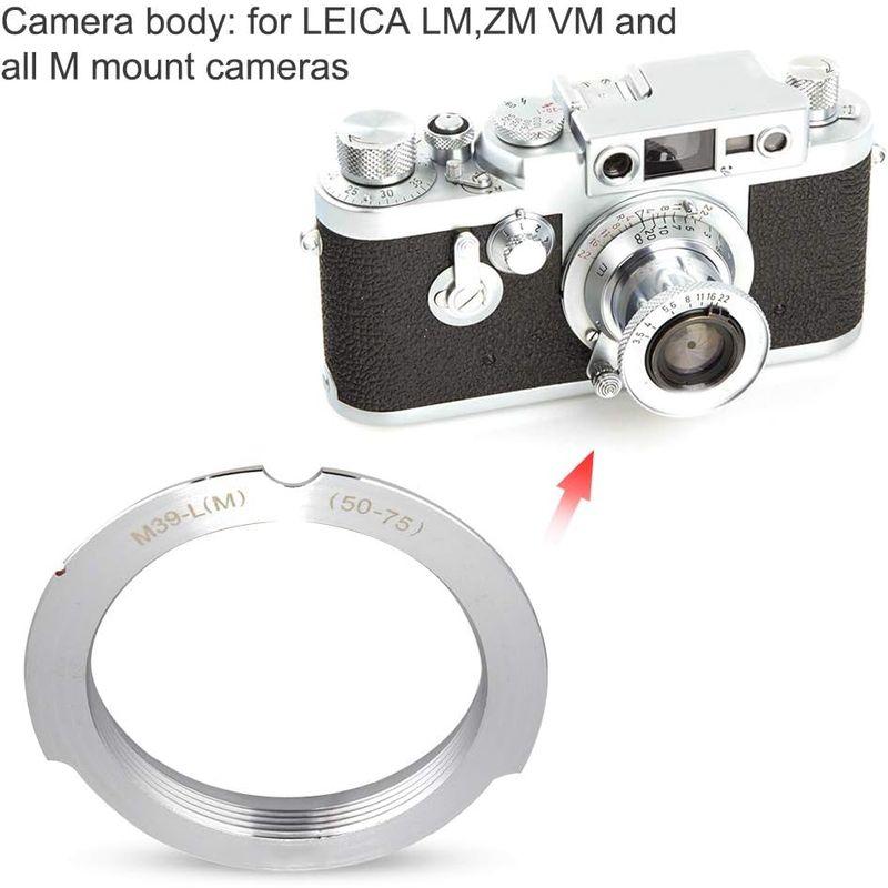 M39-LMレンズマウントアダプター L（M39）-LMレンズ変換アダプター Leica ライカ L → M マウント M39マウントレンズ｜smaruko2｜02