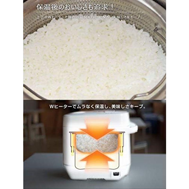 THANKO 糖質カット炊飯器 匠 SLCABRCK 低糖質 通常炊飯モード付｜smaruko2｜05