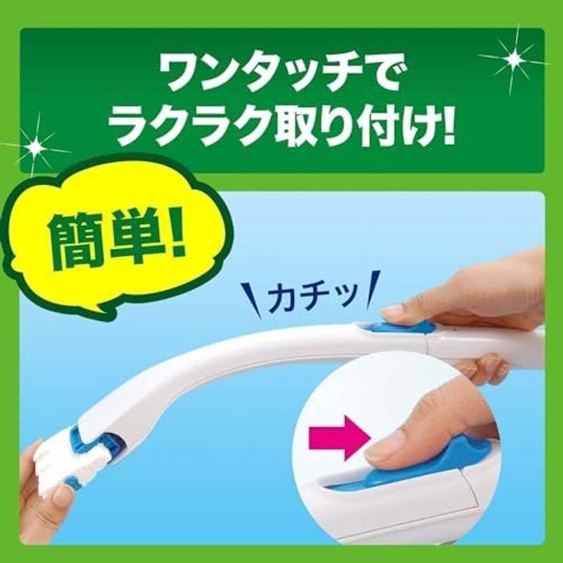 スクラビングバブル トイレ掃除 流せるトイレブラシ フローラルソープの香り 本体1本+付け替え16個セット（フローラルソープ4個＋フローラル｜smaruko2｜08