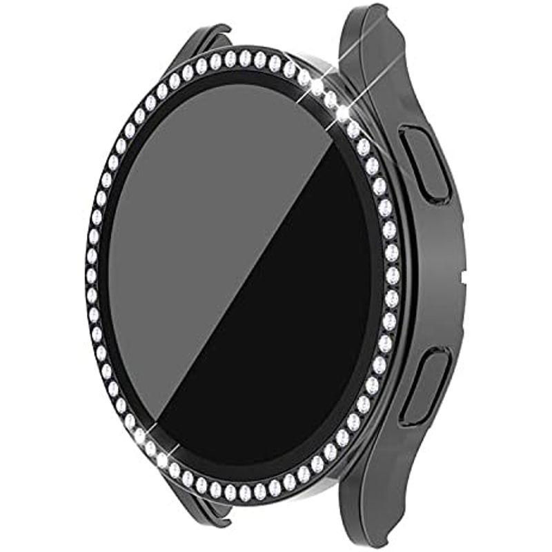 スマートウォッチ保護ケース・Galaxy Watch 4用 44mm ケース カバー 強化ガラス付き ラインストーン きらきら かわいい レ｜smaruko2｜15