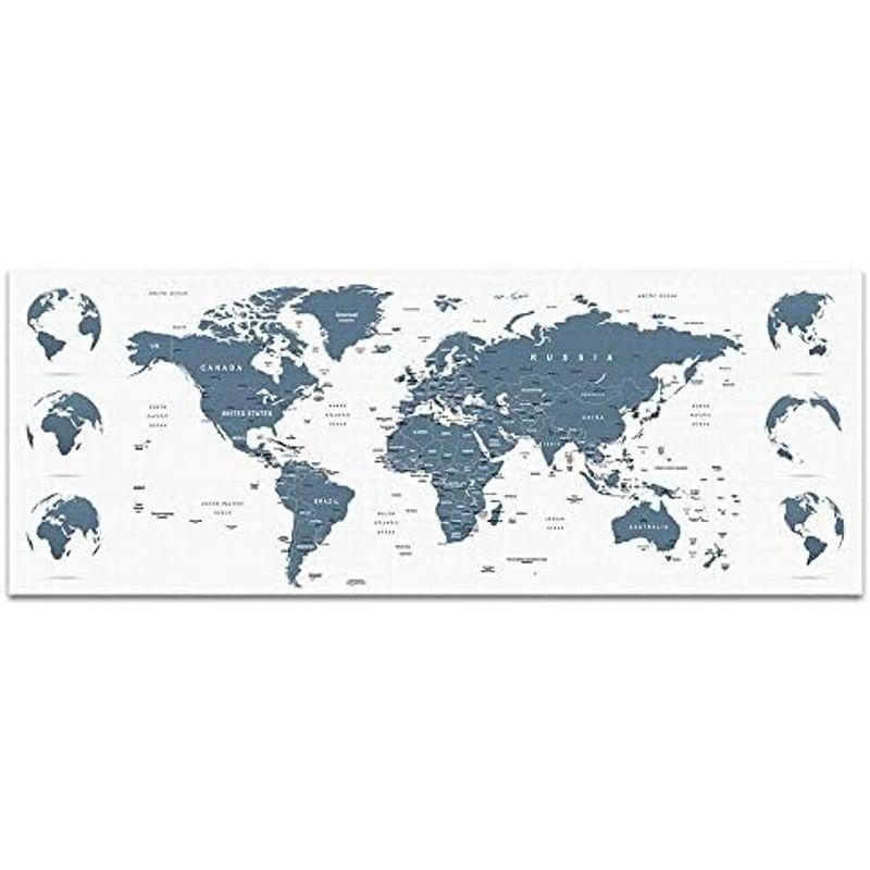アートデリ ポスター パネル 世界地図 30cm × 78.5cm 日本製 軽量 ファブリック popa-w-1612-01｜smaruko2｜04