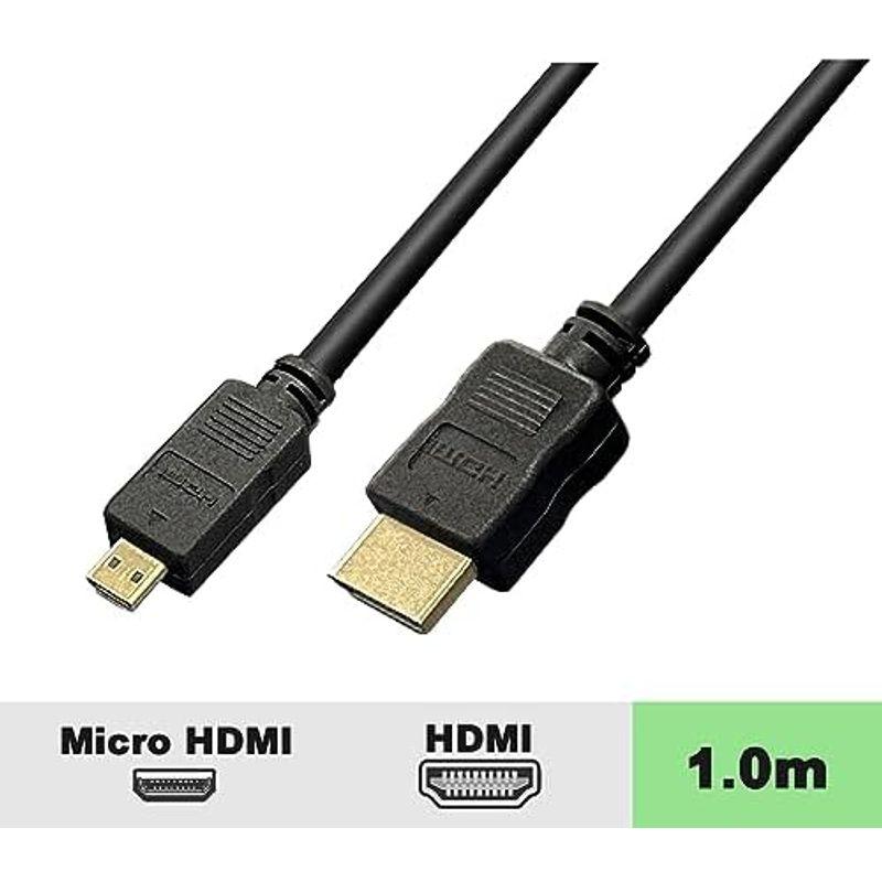 マイクロHDMIケーブル 5.0m 4.5mm スリムタイプ ブースターIC内蔵｜smaruko2｜10