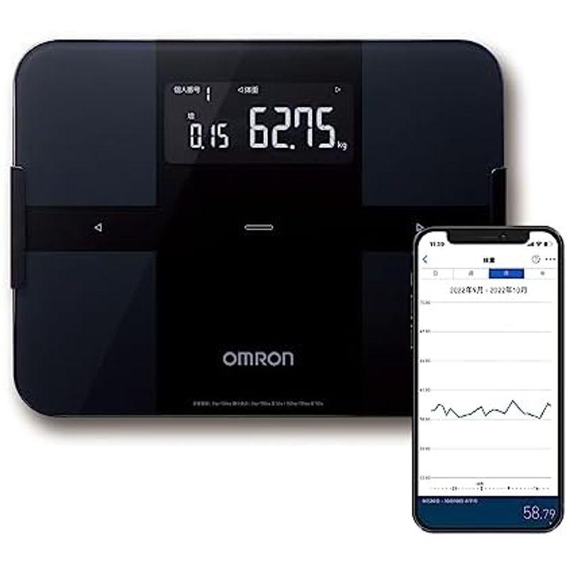 超可爱の オムロン(OMRON) 体重・体組成計 カラダスキャン スマホアプリ/ connect対応 ホワイト KRD-603T2-W