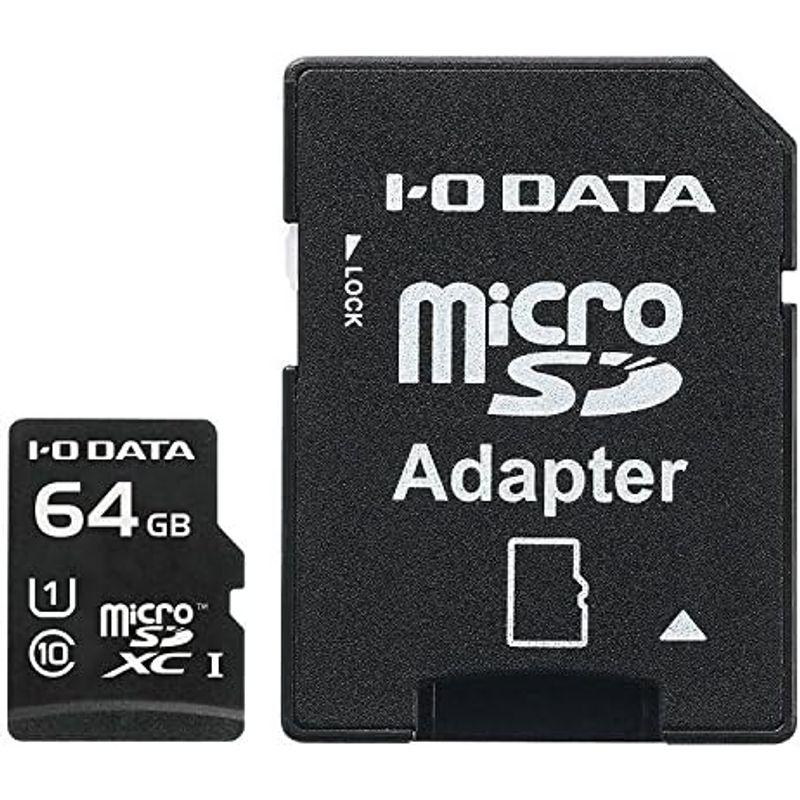 I-O DATA microSDカード 64GB Nintendo Switch 動作確認済 変換アダプター付き MSDU1-64G｜smaruko2｜05