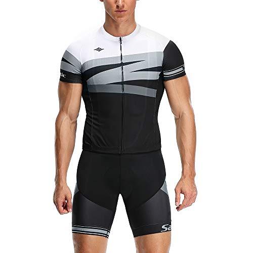 [サンティック] メンズ サイクルジャージ 上下セット 半袖 サイクルウェア サ Amazon.co.jp: [サンティック] メンズ サイクルジャージ 上下
