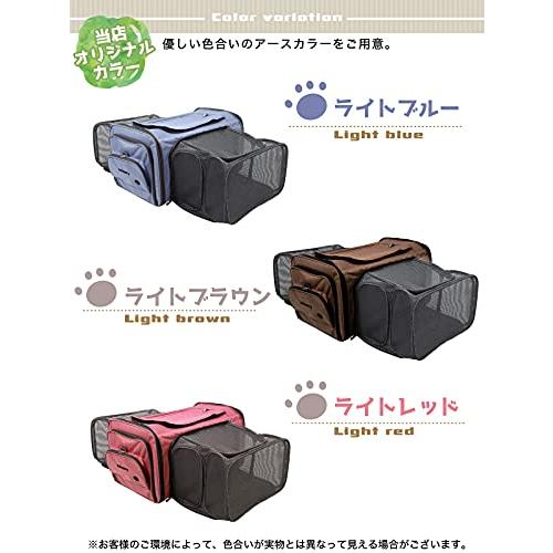 Animary ペットキャリーバッグ 猫 小型犬 折りたたみ 拡張 キャスター キャスター付き キャスター付き