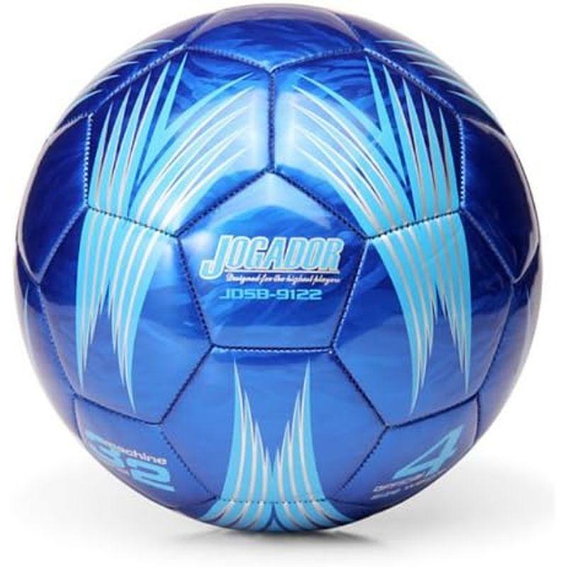 LEZAX(レザックス) サッカーボール 4号球 ブルー JDSB-9122｜smaruko｜02