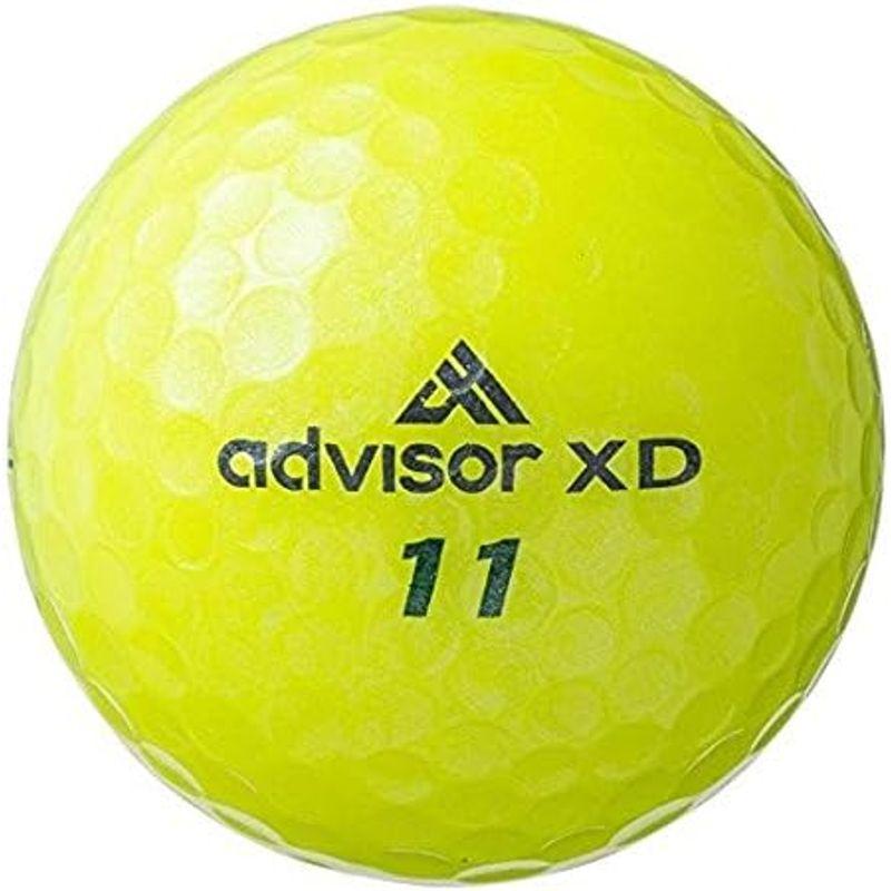 advisor(アドバイザー) XD 12Pゴルフボール ADXD12P ブラック｜smaruko｜03