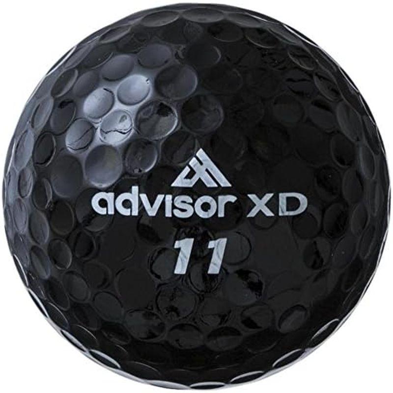 advisor(アドバイザー) XD 12Pゴルフボール ADXD12P ブラック｜smaruko｜07
