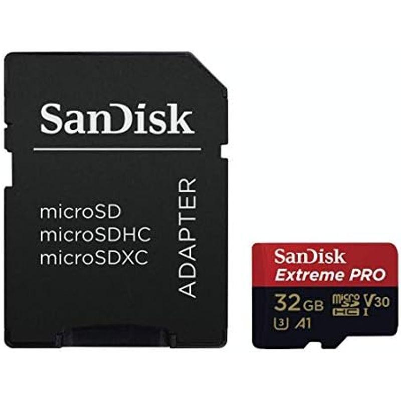 サンディスク ( SANDISK ) 32GB microSD Extreme PRO R=100MB/s W=90MB/s SDアダプタ付｜smaruko｜05