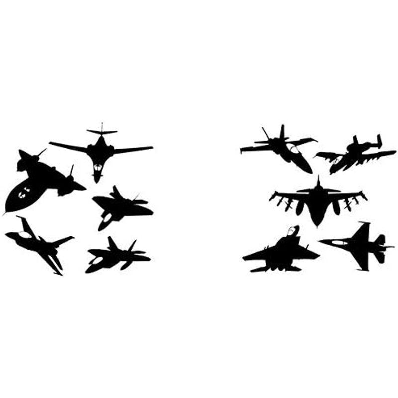 飛行機のシルエットのマグカップ：フォトマグ（世界の航空機シリーズ） (A：様々な航空機)｜smaruko｜05