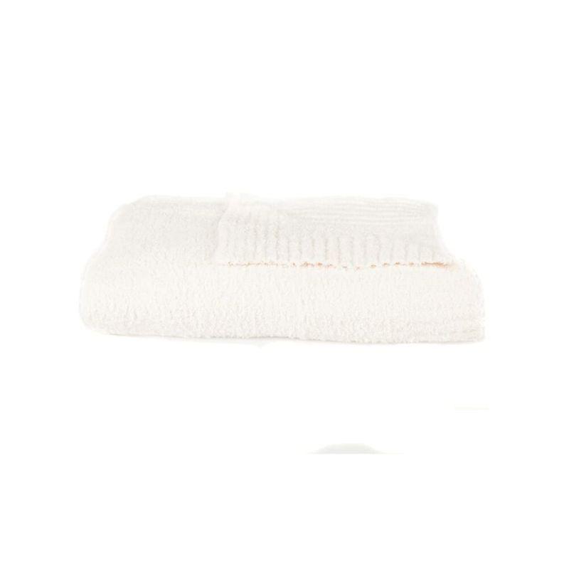 saranoni(サラノニ) 厚手 ベビーブランケット 秋冬 ひざ掛け おくるみ バンボーニ ブランケット アイボリー レシービング(ひざ掛