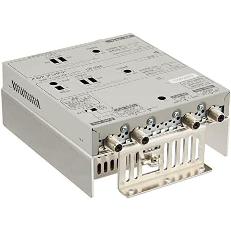 最安価格挑戦 DXアンテナ UHF・VLow・FMブースター 共同受信用 UHF利得40dB UF40M