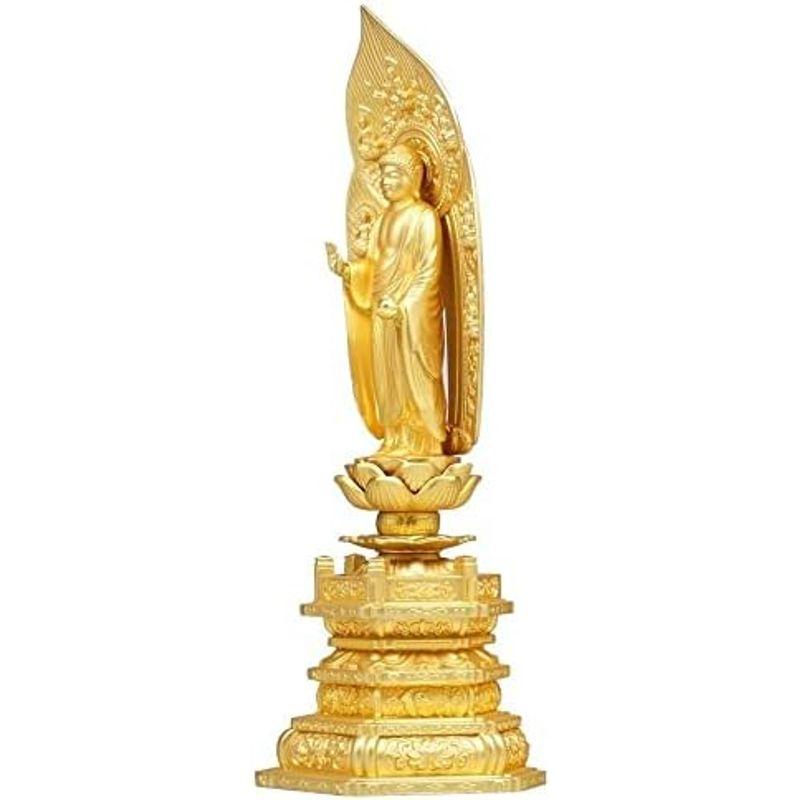 薬師如来 ２３．５ｃｍ 金鍍金仕上 合金製 仏像 (２３．５ｃｍ)｜smaruko｜16