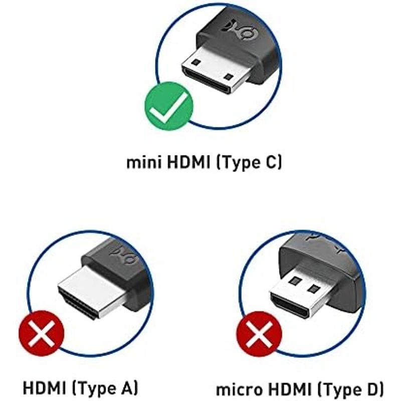 Cable Matters Mini HDMI HDMI 変換アダプタ 8K / 4K 120Hz 2本セット HDR 14cm ミニHDM｜smaruko｜06