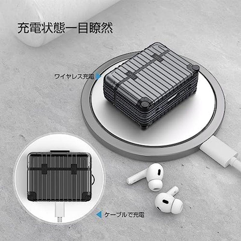 V-MORO AirPods ケース カバーAirPods第1/2世代に適用 エアーポッズケース 磁気ロック式 TPU+PC保護ケース Ai｜smaruko｜05