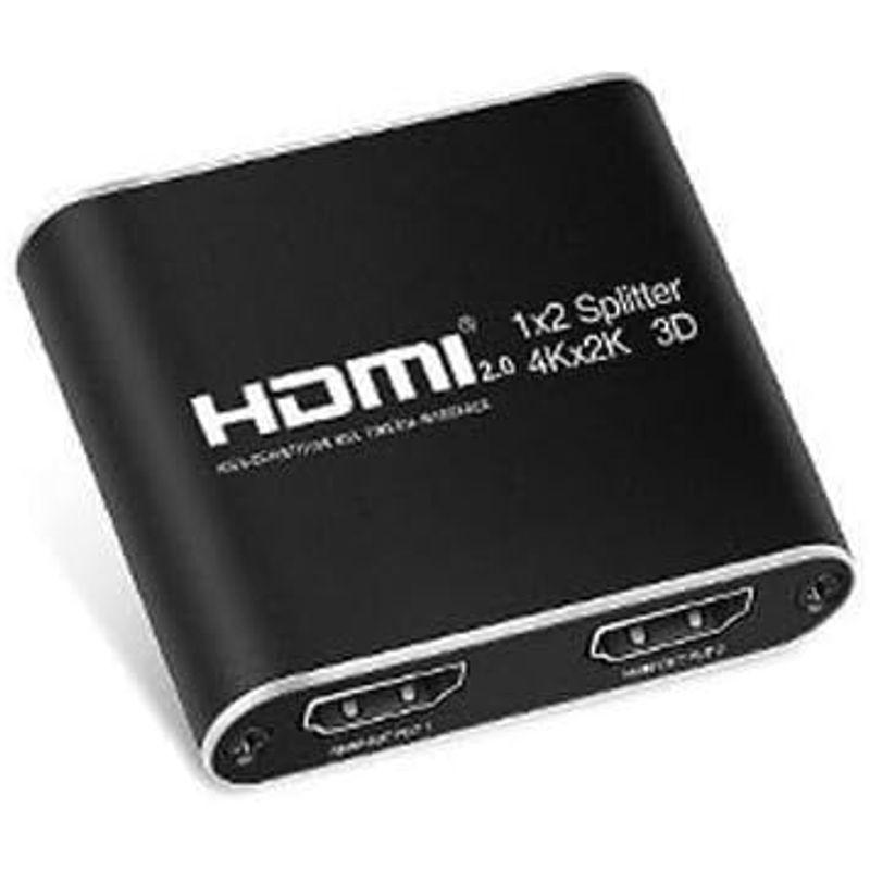 HDMI 分配器 1入力 2画面 同時出力 スプリッター クリア コンパクト 軽量 アルミ合金 持ち運び便利｜smaruko｜05