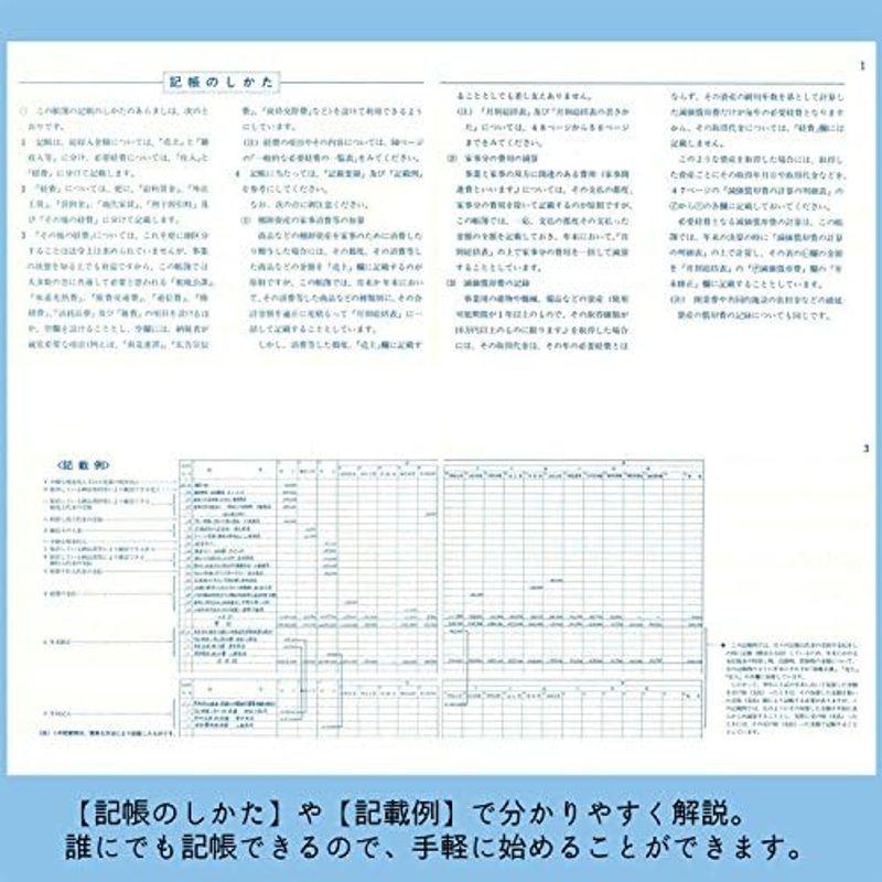 アピカ 簡易帳簿 現金出納帳 B5横型 AO1｜smaruko｜02