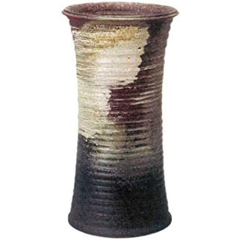 種類豊富な品揃え ヤマ庄陶器 傘立て ブラックなど 約径32.5×高60.5cm 信楽焼 古陶窯変鼓型傘立