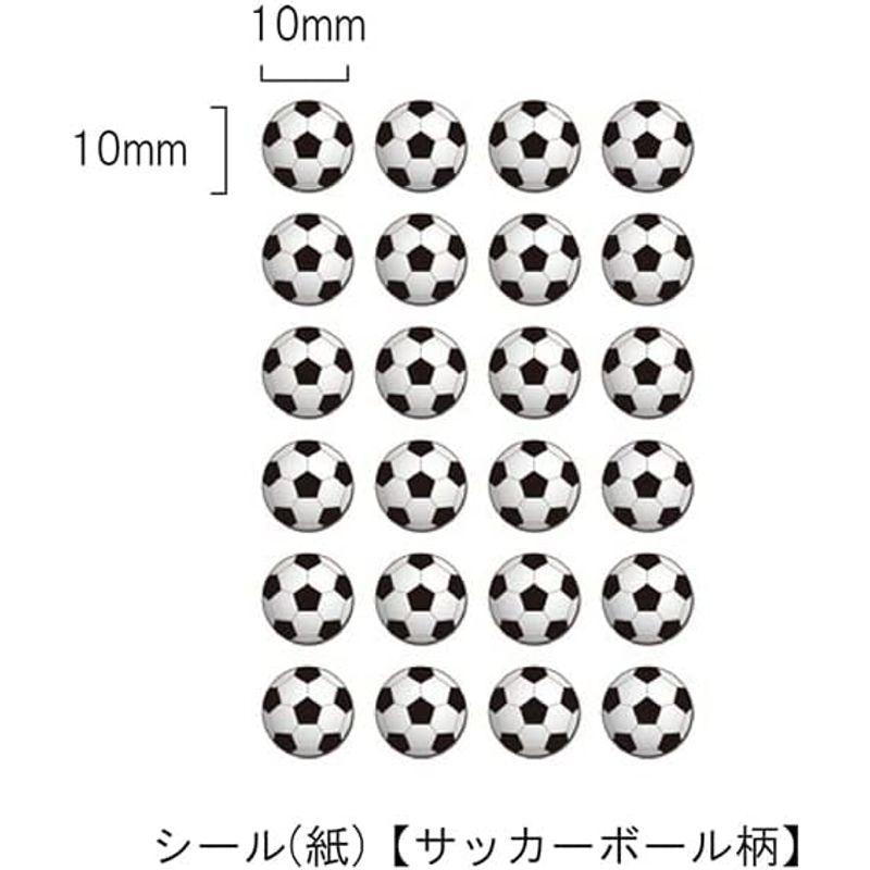 RWサッカー白リールキーホルダー+アートクリップ+カドッコ+ノート(A6サイズ)2冊++ストラップ+シール(コート・ボール)｜smaruko｜04