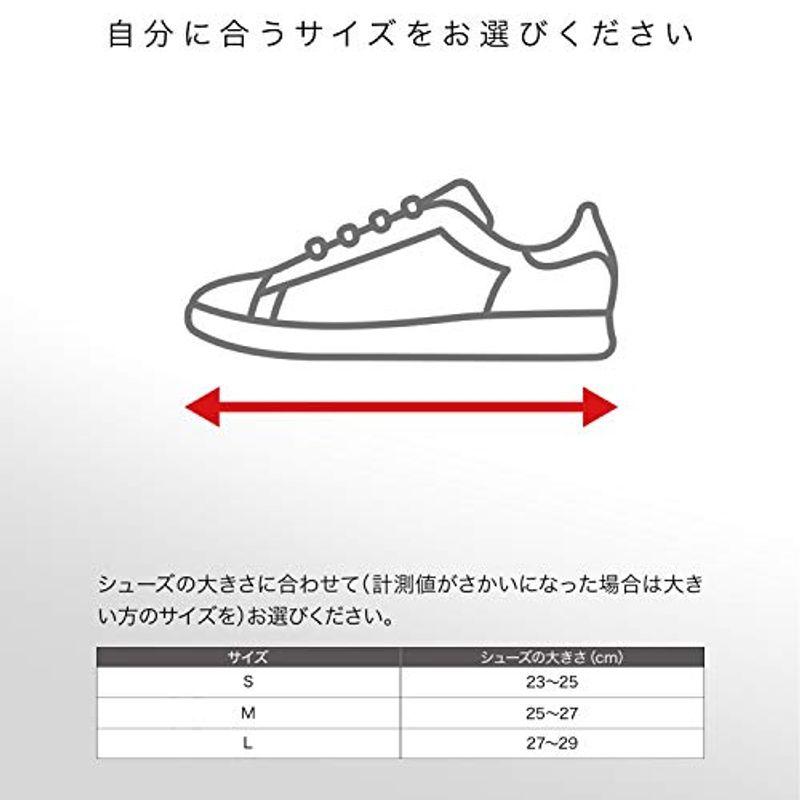 ザムスト(ZAMST) アーチ リフトソックス HA-1レギュラー テニス ゴルフ (両足入り) Sサイズ ブラック 375111｜smaruko｜11