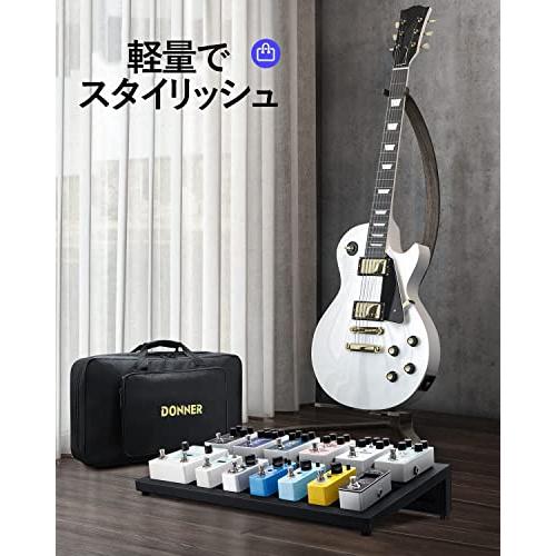 Donner ペダルボード ギターエフェクターケース 軽量 バッグ＆面