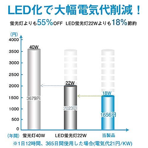 HCRave LED蛍光灯 直管 40W形 昼白色 太陽光に最も近い自然光 120cm 天井照明 高輝度 2300LM G13口金 グロー式 スタータ不要 30本 LED蛍光灯 直管 40W形 昼白色 太陽光に最も近い自然光 120cm 天井照明 高輝度 2300LM G13口金 グロー式 スタータ不要