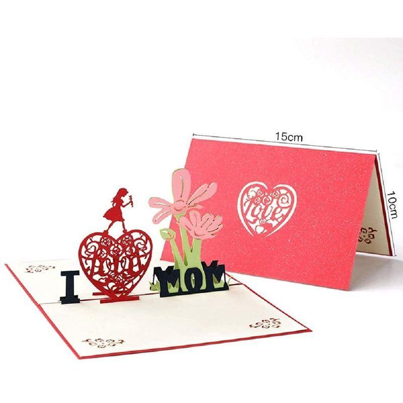 完璧 立体 ポップアップカード お誕生日カード メッセージカード 七五三祝い 母の日カード グリーティングカード 祝福カード バースデーカード 封筒 Www We Job Com