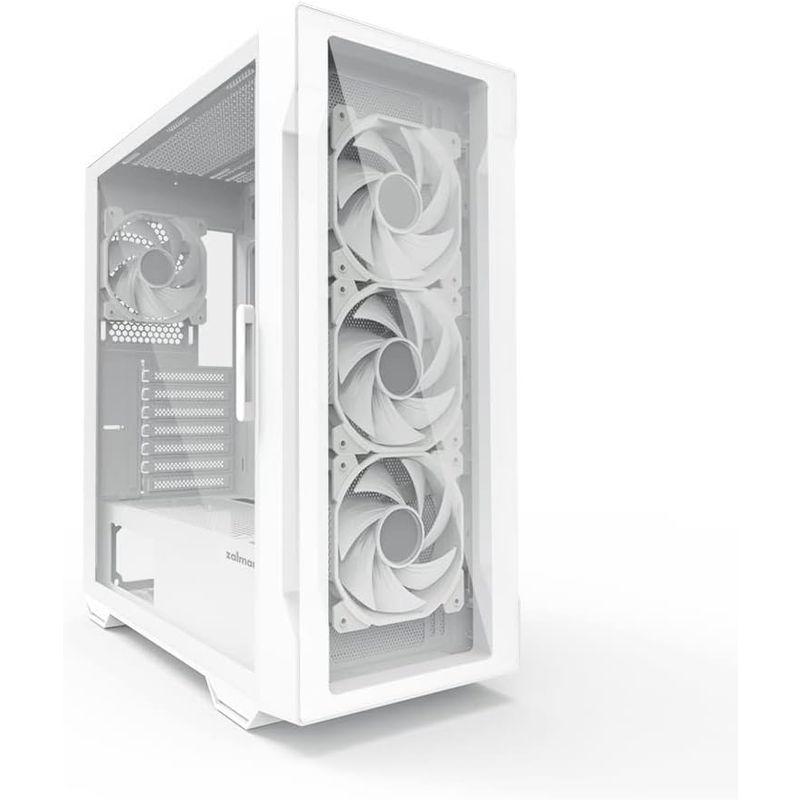 ZALMAN i3 NEO TG White ミドルタワー型PCケース フロント強化ガラスパネル CS8682｜smatrshops｜03
