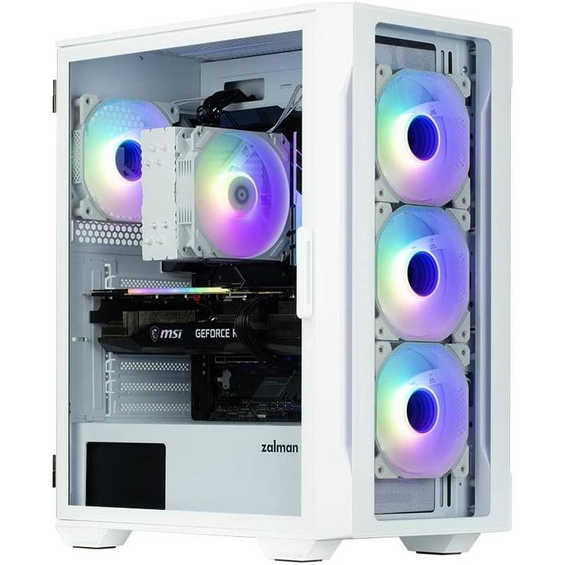 ZALMAN i3 NEO TG White ミドルタワー型PCケース フロント強化ガラスパネル CS8682｜smatrshops｜06
