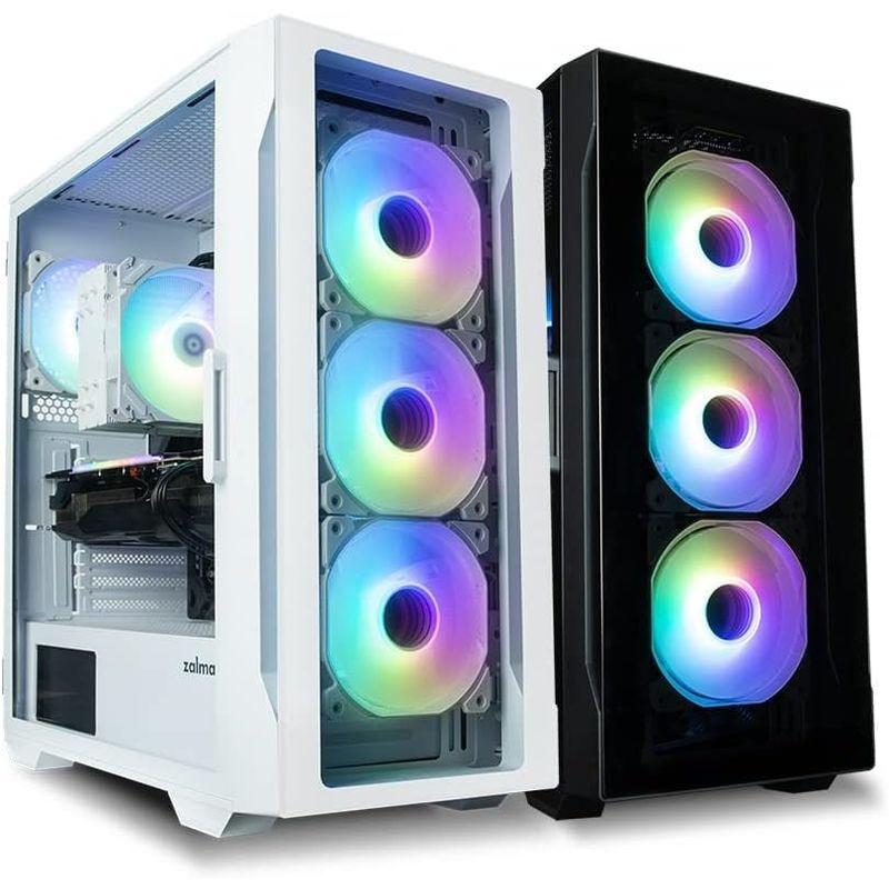 ZALMAN i3 NEO TG White ミドルタワー型PCケース フロント強化ガラスパネル CS8682｜smatrshops｜08