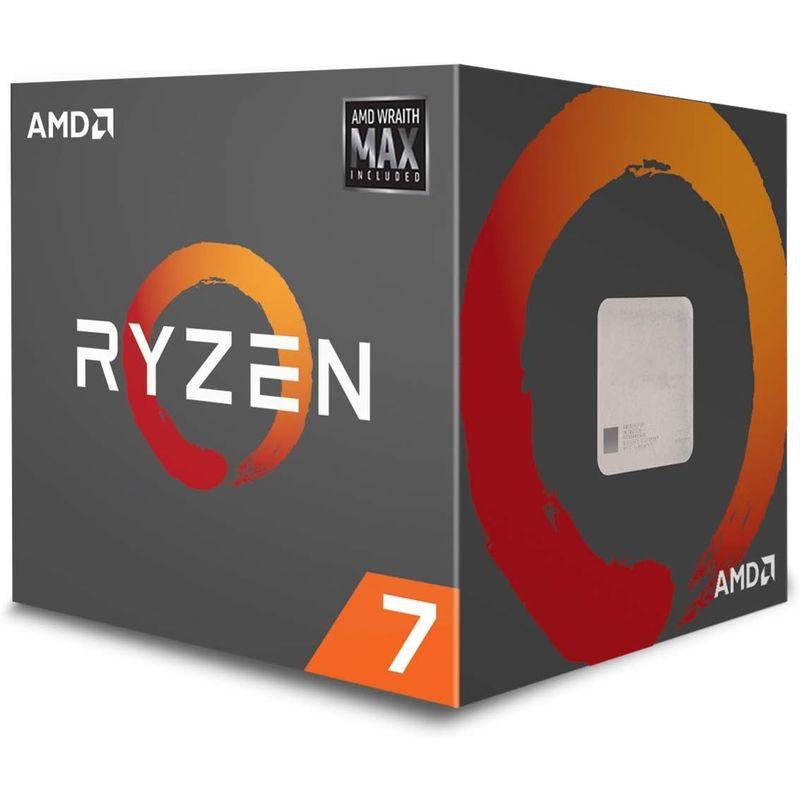 AMD YD2700BBAFMAX Ryzen 7 2700 8コア20 MBキャッシュ65 W CPU、Wraith Max RGB付きク｜smatrshops｜03