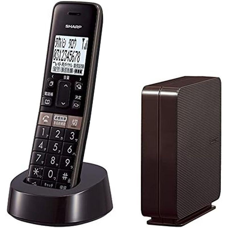 シャープ JD-SF2CL-T デジタルコードレス電話機（子機1台タイプ） ブラウン系｜smatrshops｜03